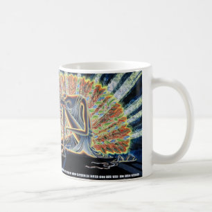Caneca branca - Moses & Bush ardente