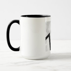 Caneca Branco aniversário de 70 décadas