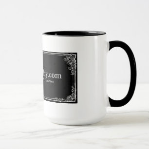 Caneca Branco do filme silencioso
