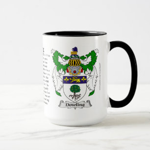 Caneca Brasão da família de Dowling