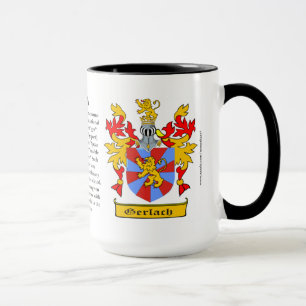 Caneca Brasão da família de Gerlach