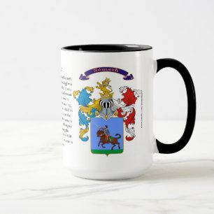 Caneca Brasão da família de Nemeth