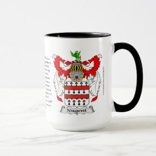 Caneca Brasão da família de Nugent