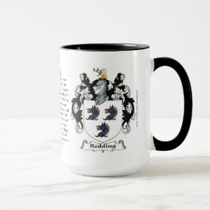 Caneca Brasão da família de Redding