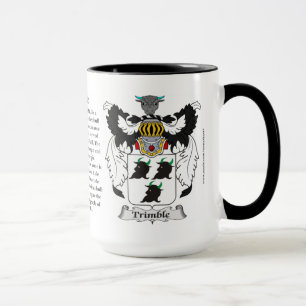 Caneca Brasão da família de Trimble