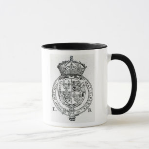 Caneca Brasão da rainha Elizabeth mim