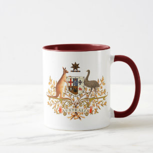 Caneca brasão de Austrália