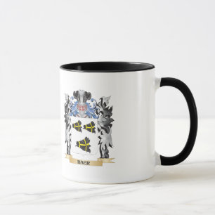 Caneca Brasão de Baer - crista da família