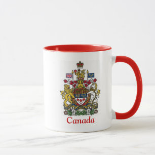 Caneca Brasão de Canadá