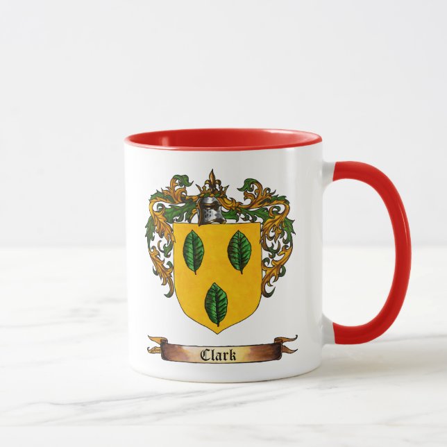Caneca Brasão de Clark - personalize o nome (Direita)
