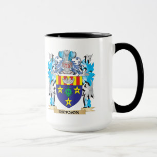 Caneca Brasão de Dickson - crista da família