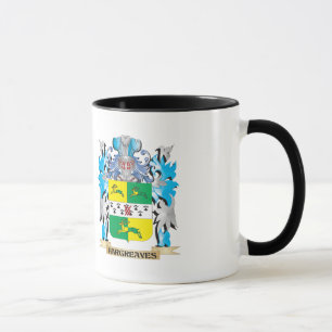 Caneca Brasão de Hargreaves - crista da família