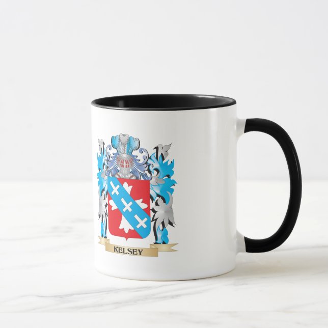 Caneca Brasão de Kelsey - crista da família (Direita)