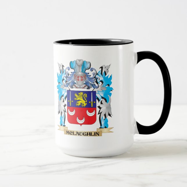 Caneca Brasão de Mclaughlin - crista da família (Direita)