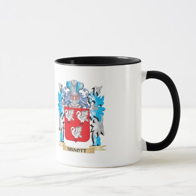 Caneca Brasão de Sinnott - crista da família (Direita)