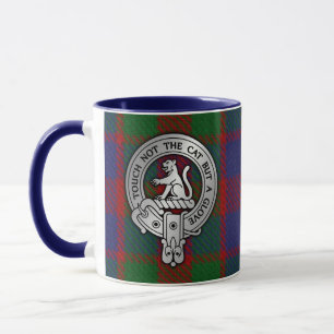 Caneca Brasão e Tartan do Clã MacGowan