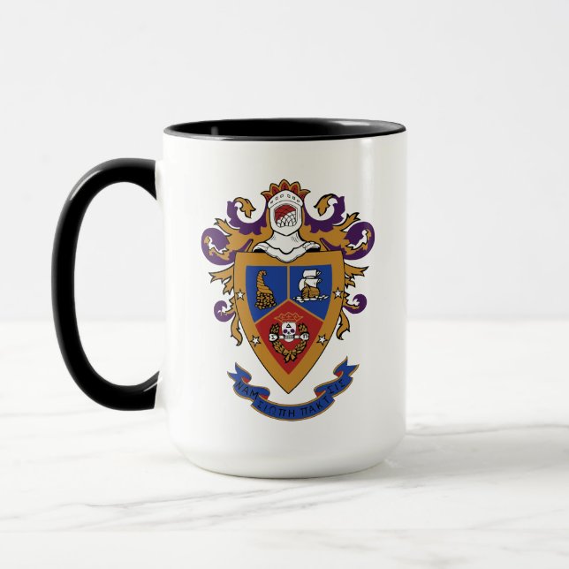 Caneca Brasão Oficial da Delta Sigma Pi (Esquerda)