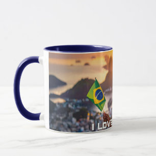 CANECA BRASIL - EU AMO O BRASIL