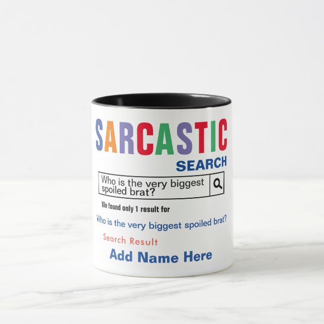Caneca Brat Sarcastic Mug (Centro)