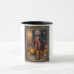 Caneca Brave Halloween Menina ou Truque ou Gostosura Pint