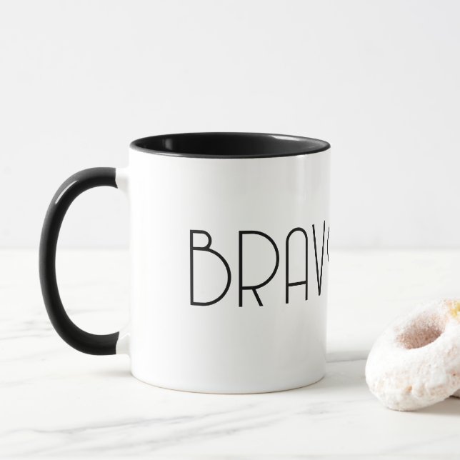 Caneca Bravoholic Mug (Com Donut)