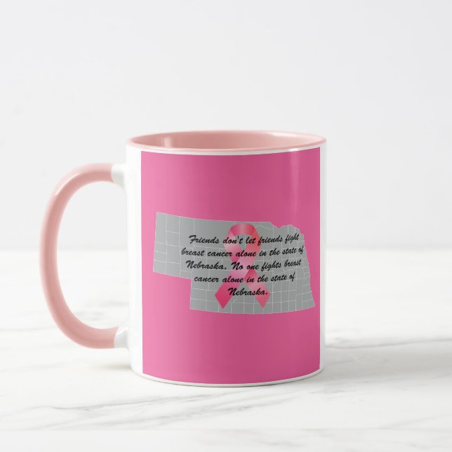 Caneca Breast Cancer Awareness in Nebraska  (Esquerda)