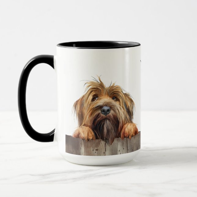 Caneca Briard Dog Mug (Esquerda)