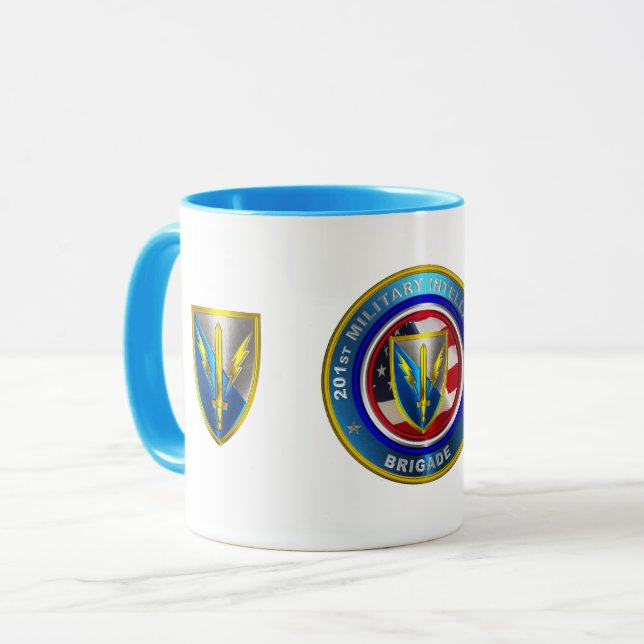 Caneca Brigada de Informações Militares Expeditivas de ru (Frente Esquerda)