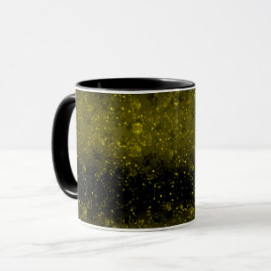 Caneca Brilhante brilhante sem costura confetti verde bri