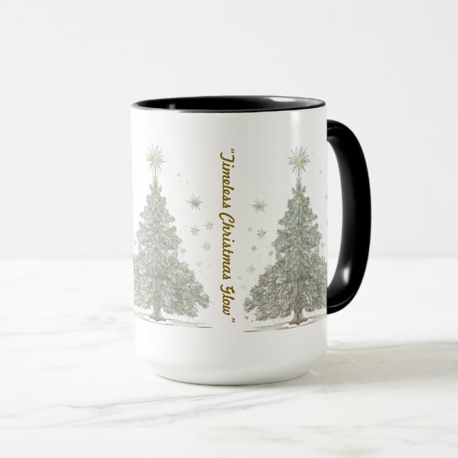 Caneca “Brilho de Férias de Luxo” (Frente Esquerda)