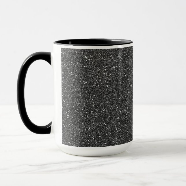 Caneca Brilho preto (Esquerda)