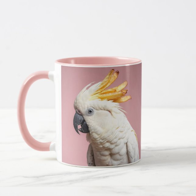 Caneca Brincadeira Engraçada Com Fritas Francesas (Esquerda)