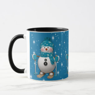 Caneca Brincadeira Feliz Snowman