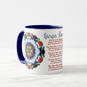 Caneca Brindle Yoga Song Mug