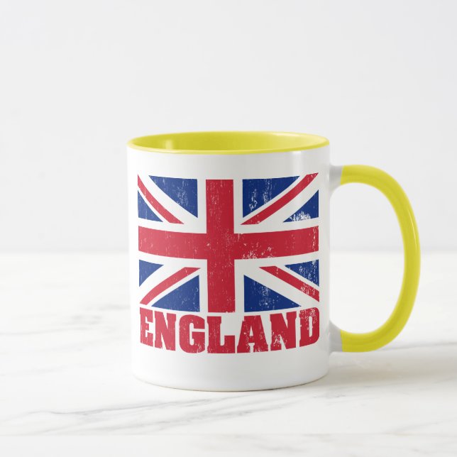 Caneca britânica da bandeira de Union Jack (Direita)