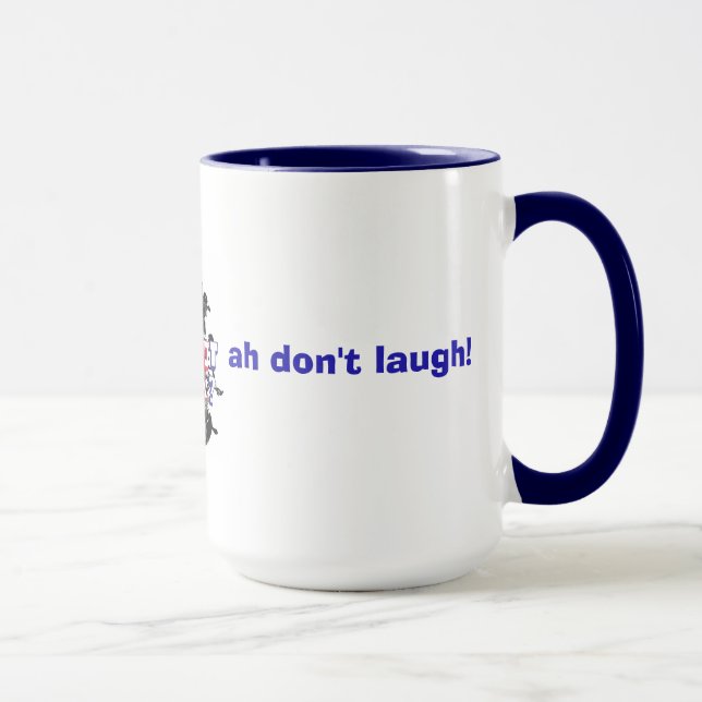 Caneca britânica do comediante (Direita)