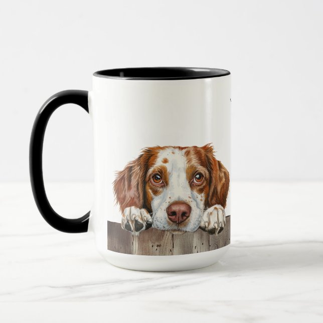 Caneca Brittany Dog Mug (Esquerda)