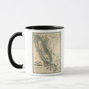 Caneca Britton e o Mapa da Califórnia de Rey