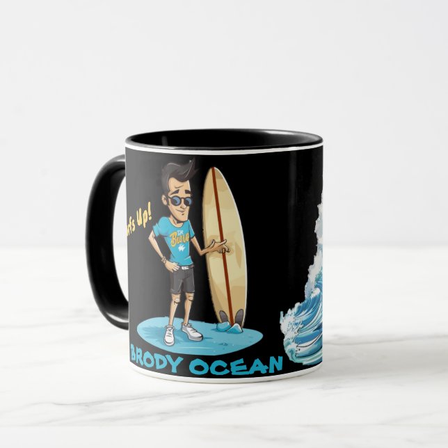 Caneca Brody Ocean Wavecrest (Frente Esquerda)