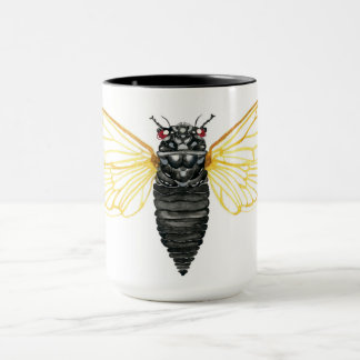 Caneca Brood X Cicada Periódica de 17 Anos