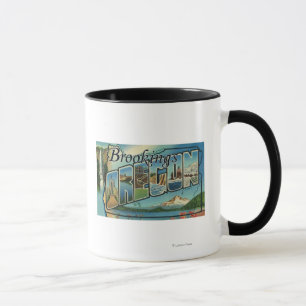 Caneca Brookings, Oregon - grandes cenas da letra