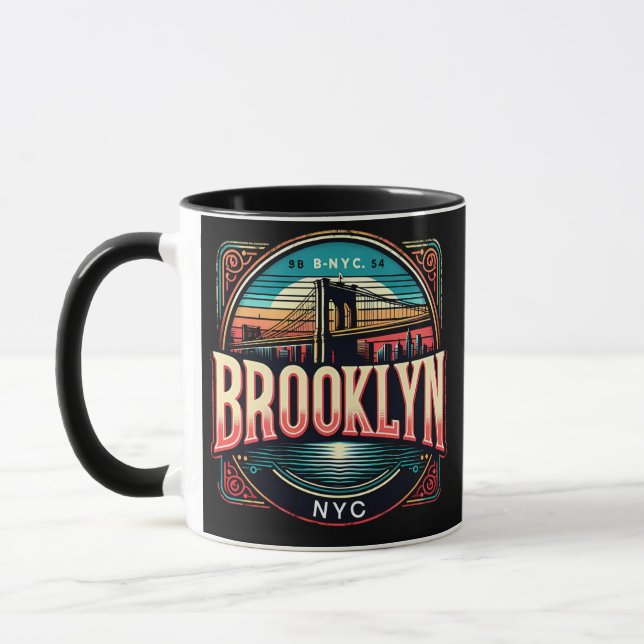 Caneca Brooklyn Bridge Mug (Esquerda)