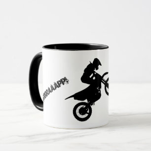 Caneca "BRRRAAAPP! do "caneca de Dirtbike texto