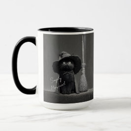 Caneca Bruxa de Gato Simplesmente Mágica