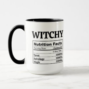 Caneca Bruxa do Tarot Presentes de Astrologia Feministas