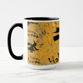 Caneca Bruxa Feliz Halloween