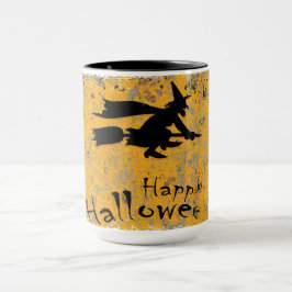 Caneca Bruxa Feliz Halloween