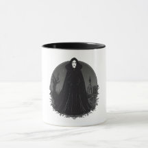 Bruxa Gothic Salem à meia-noite