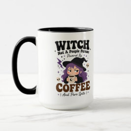 Caneca Bruxa Não Pessoa Pessoa Café Ressentimento Preto G