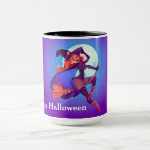 Caneca Bruxa Voadora